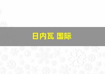 日内瓦 国际